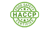 HACCP certified product logo